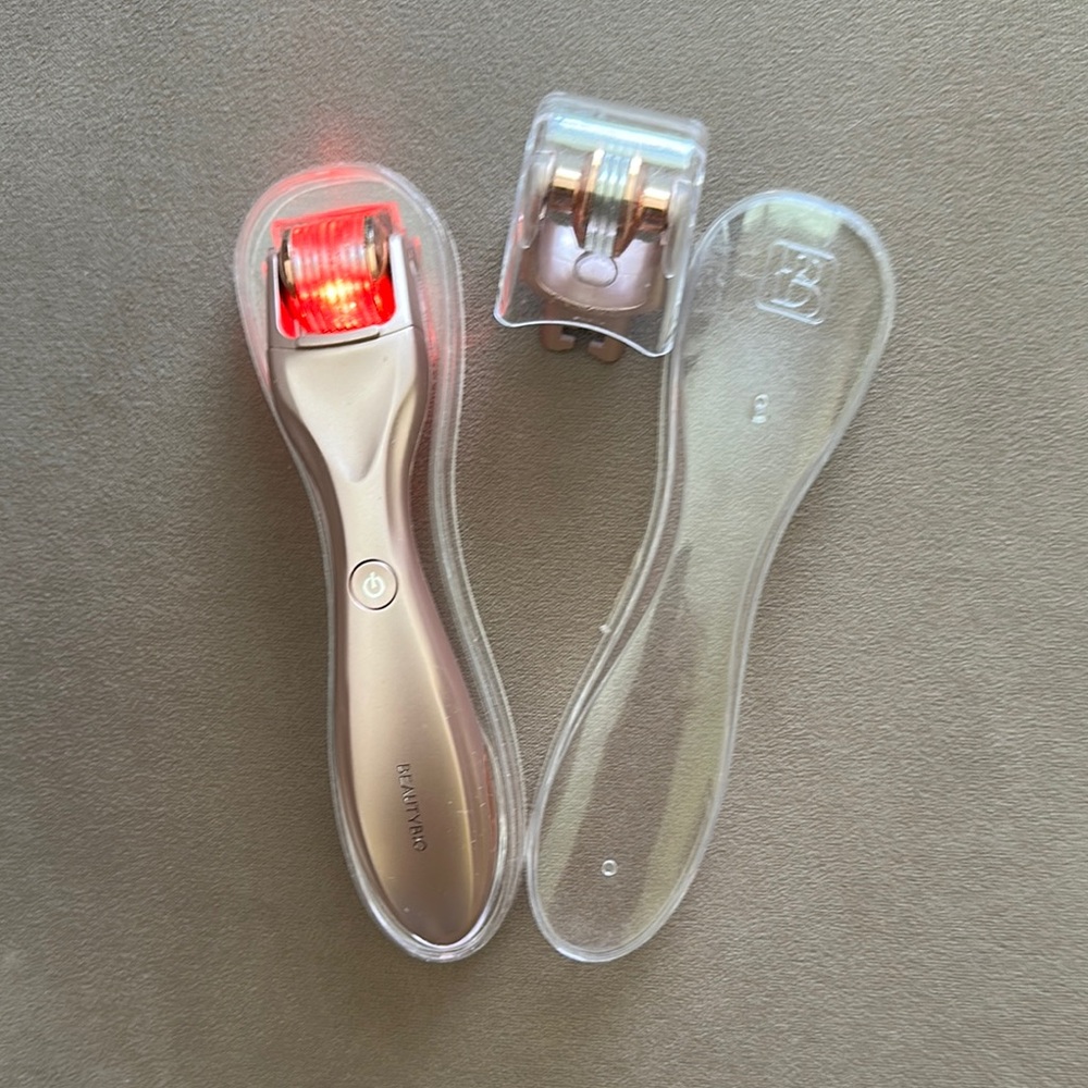BeautyBio Rose Gold GloPRO Microneedling Tool Set